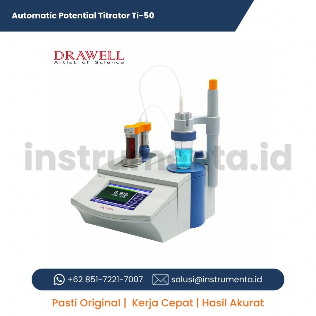 Pusat Penjualan Automatic Potential Titrator Ti-50 | Alat Titrasi Potensiometrik Otomatis Industri
